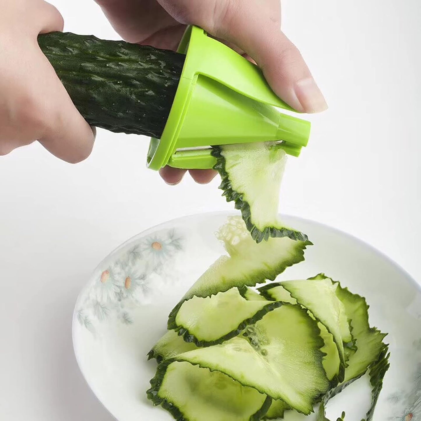 Vegetable Spiralizer, Spiral Veggle Slicer, Handheld | Zucchini Noodle Maker, Spiral Vegetable Cutter, For Zucchini, Squash, Cucumbers, Carrots, Veggie Spaghetti Pasta Noodles