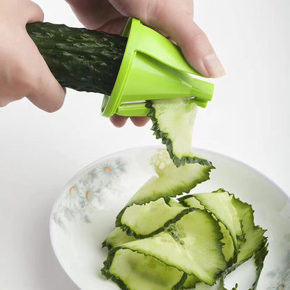 Vegetable Spiralizer, Spiral Veggle Slicer, Handheld | Zucchini Noodle Maker, Spiral Vegetable Cutter, For Zucchini, Squash, Cucumbers, Carrots, Veggie Spaghetti Pasta Noodles