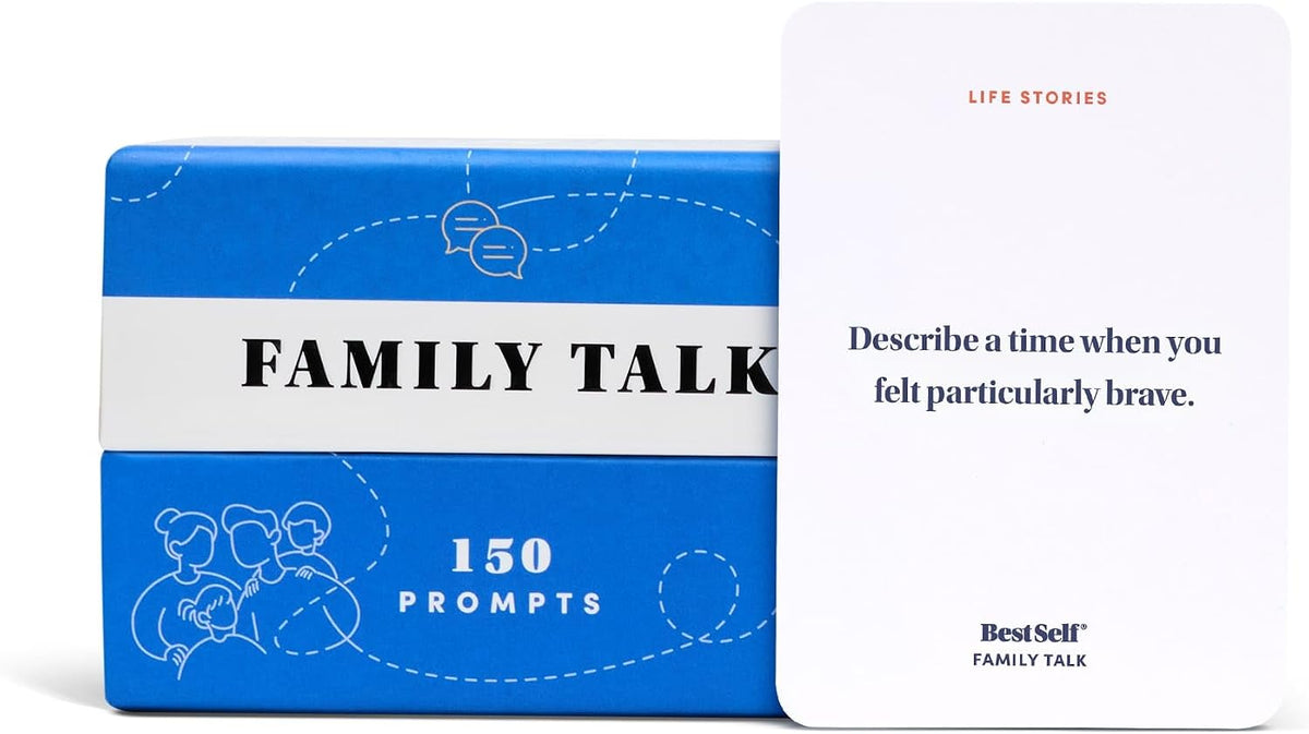 BestSelf Icebreaker Deck – 170 Ice Breaker Cards for Adults, Work & Groups