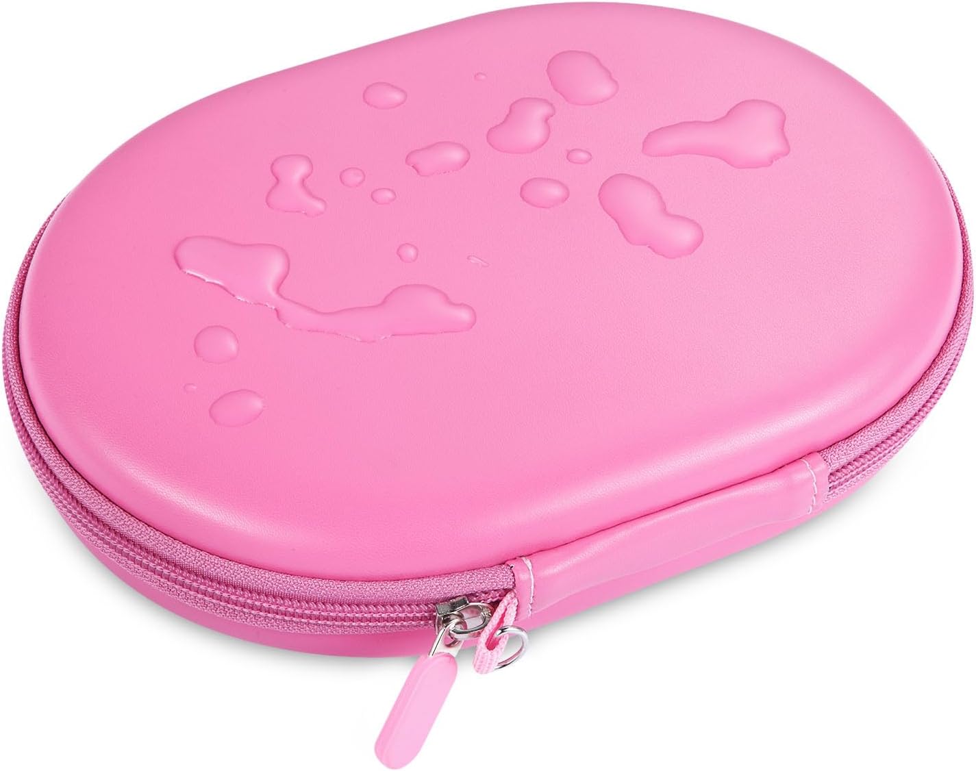 Case Compatible with Glocusent/for Gritin/for Vekkia/for EastPin/for enclize LED Neck Reading Light，USB Rechargeable Personal Light Storage Box (Case Only) (Pink)