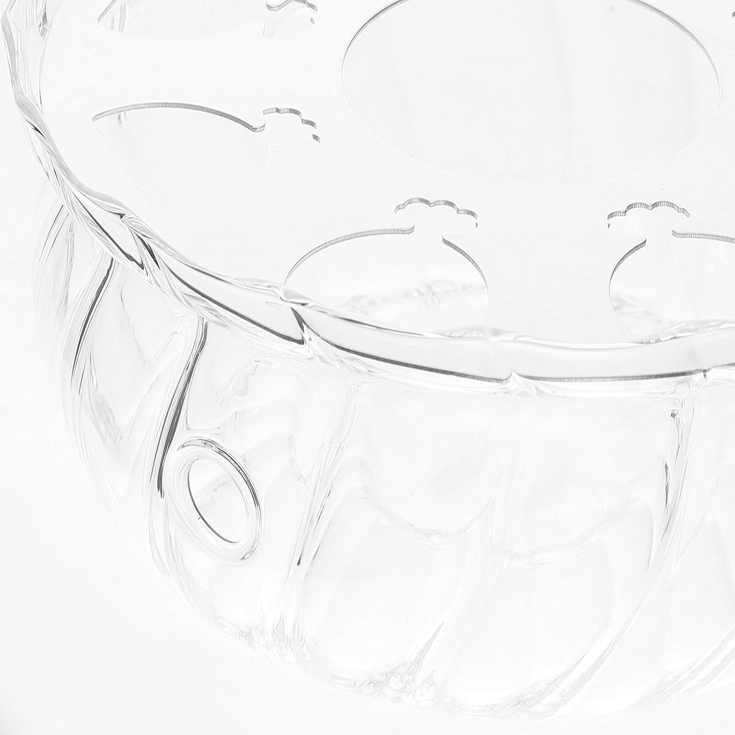 Glass Teapot Warmer with Tealight Holder Heat Base for Loose Tea Steeper Pot Retro Ceramic Tea Heater Warmer for Desk and Home Use