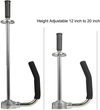 Pallet Stretch Film Packing Machine Shrink Wrap Dispenser Holder, Adjustable Height from 12-20 inch (Upgraded Version)