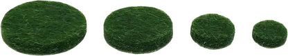 9423 Self-Adhesive Felt Surface Protection Pads, Assorted Sizes, 46-Count, Green