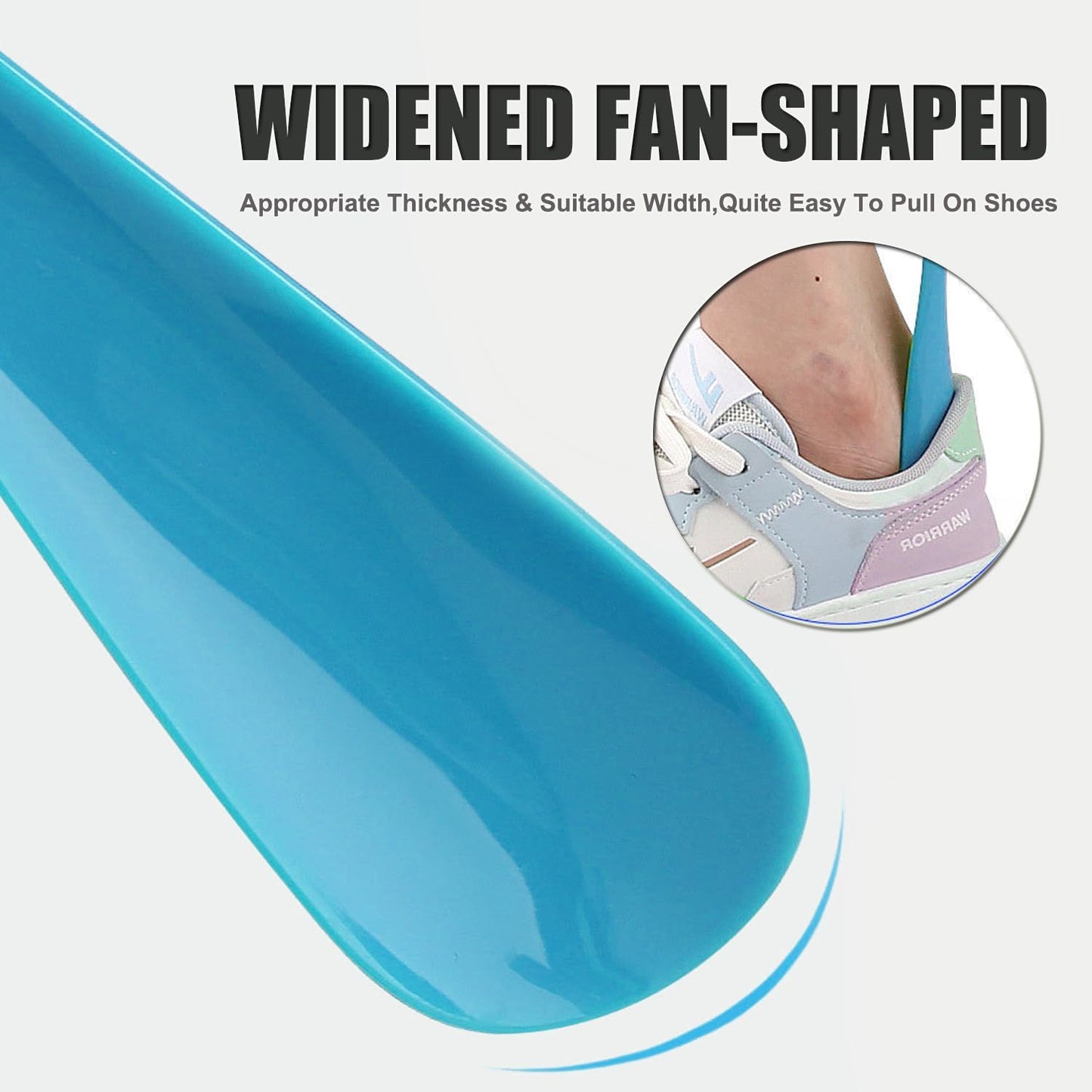 Shoe Horn Long Handle Retractable Shoehorn Telescopic Foldable Shoe Puller Adjustable Shoe Aids Easy Slip on