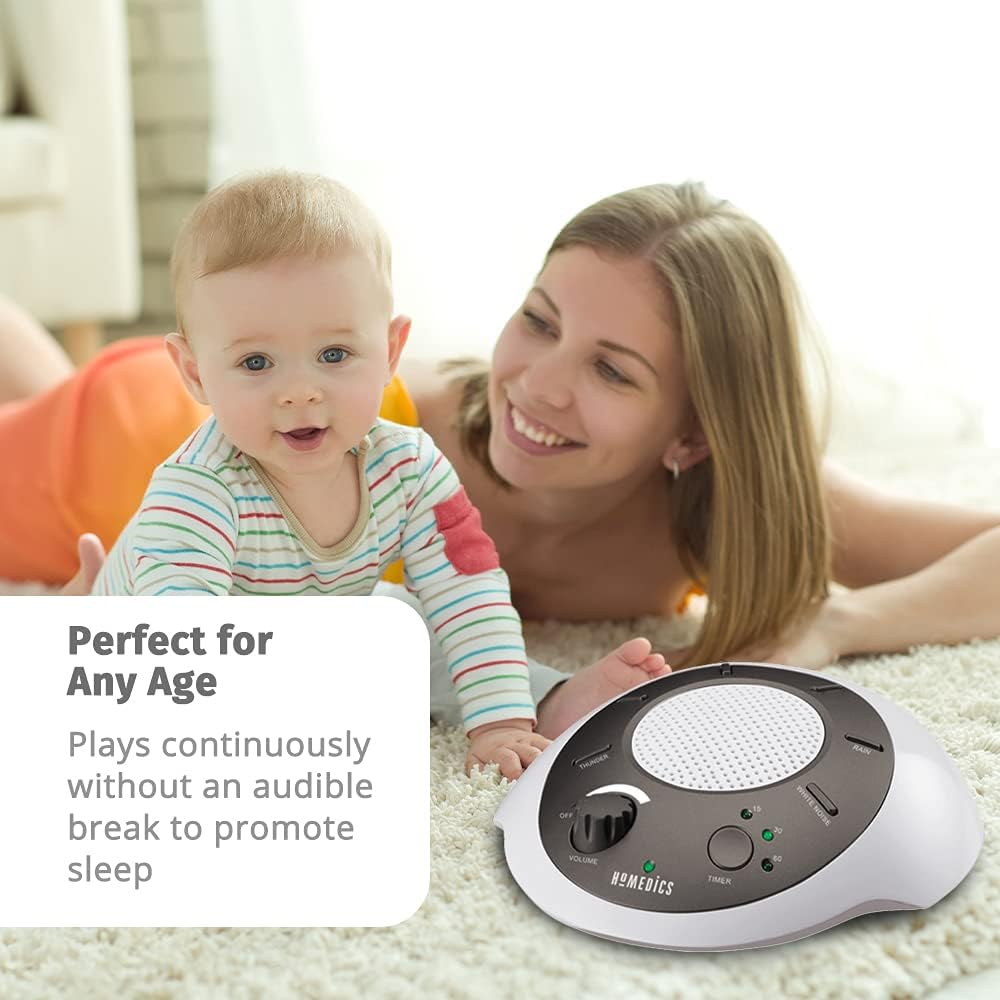 Homedics SoundSleep White Noise Sound Machine, Blue