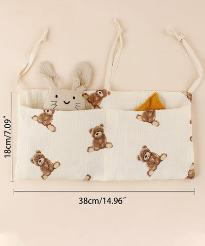 Baby Bedside Hanging Bags Storage Organizer Milk Bottle Toy Crib Baby Nappy-Bag Bed-Bunk Organizing Bag