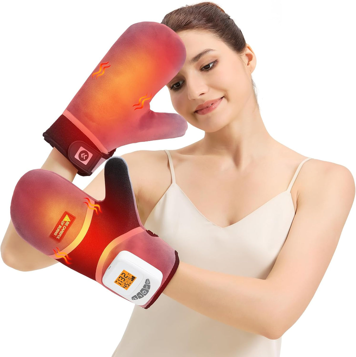 Feet Warmers, 5000mAh Rechargeable Foot &Ankle Heating Pad for Circulation