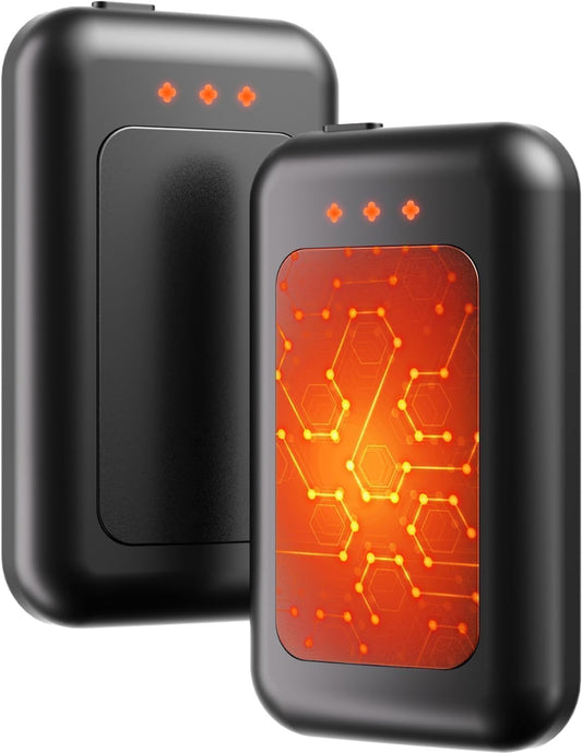 Electric Hand Warmers Rechargeable, Rechargeable Hand Warmer, Portable Hand Warmer for Outdoor Camping Hunting Golf Accessories, Gifts for Women Men