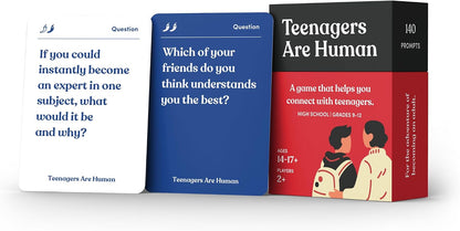 Friends are Human Conversation Cards for Friendship and Bonding, 140 Cards