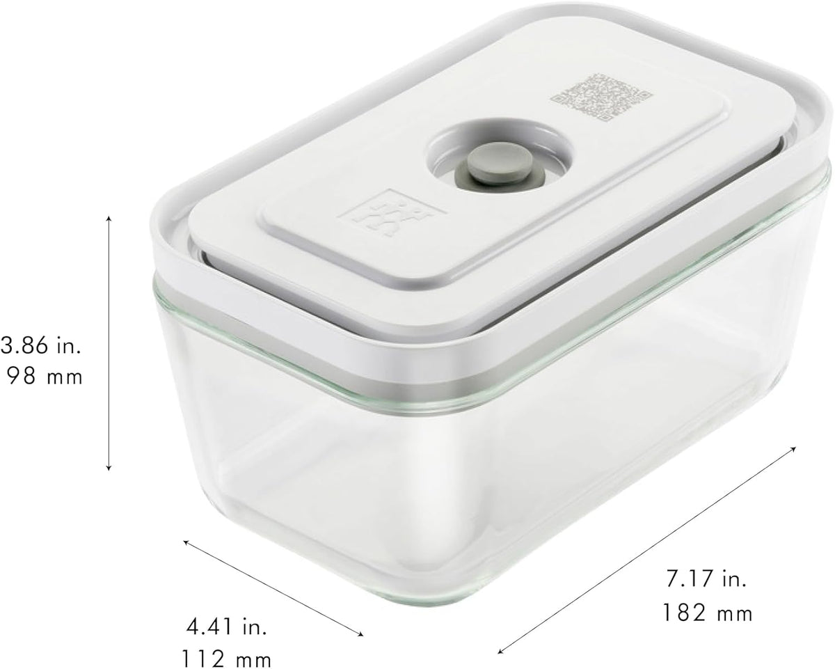ZWILLING Fresh & Save Glass Airtight Food Storage Container, Meal Prep Container - Small
