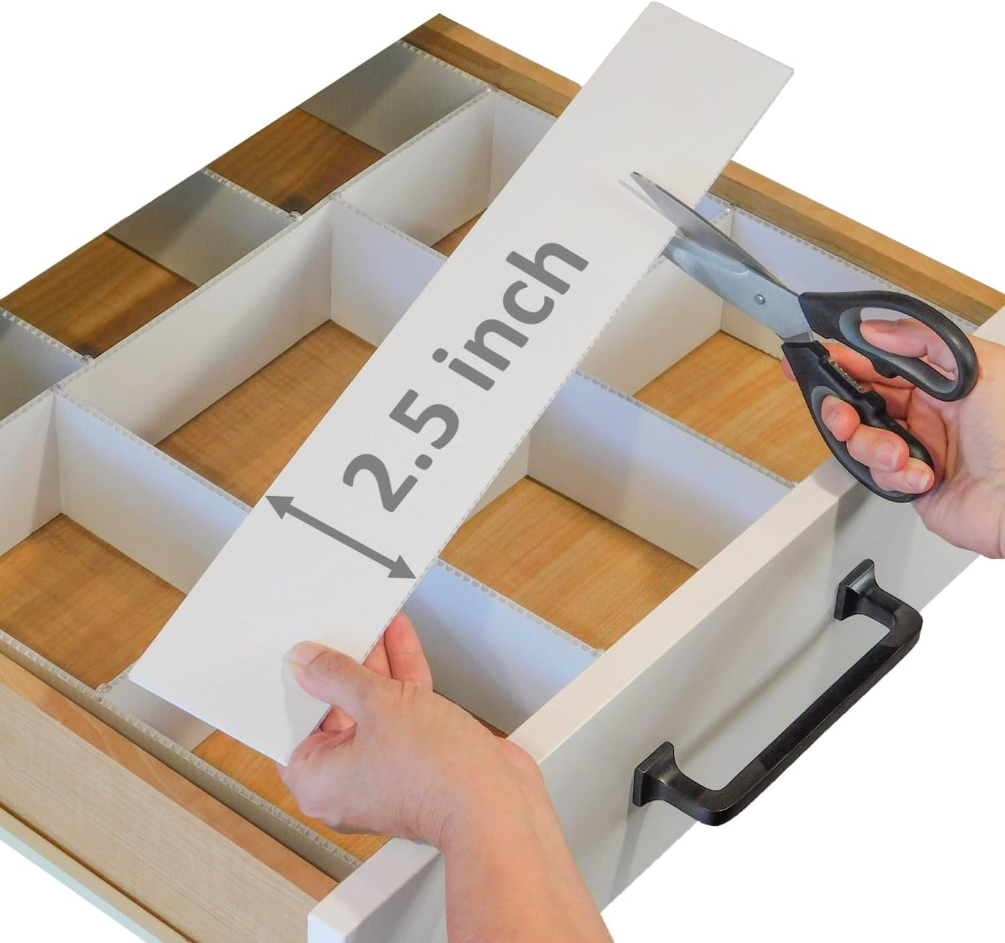 DRAWER DADDY - The world's most customizable drawer organizer. | Adjustable drawer dividers for any size drawer. Custom DIY grid organizer for kitchen, bathroom, desk, and more.