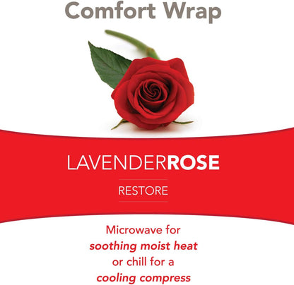 Bed Buddy Heated Aromatherapy Neck Wrap, Lavender & Mint Scented - Microwavable Hot & Cold Therapy for Sore Muscles, Stress Relief, and Relaxation - Soft Plush Fabric with Lavender and Mint