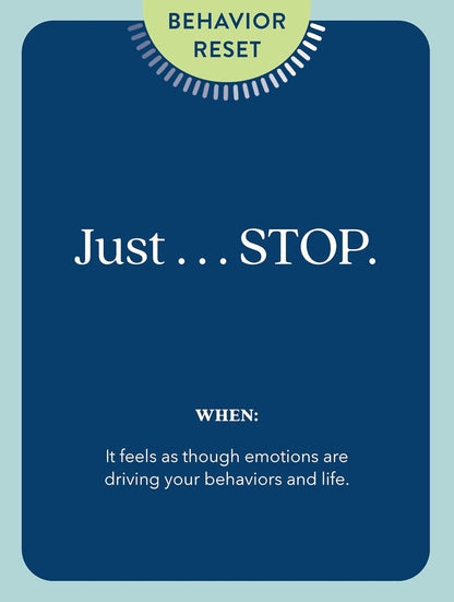 The Stress Resets Deck: 50 Cards to Help You Feel Better in Minutes