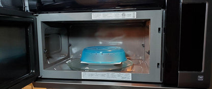 Rock 4 Pack of Microwave Plate Bowl Splatter Cover. Keep Your Microwave Clean While Heating Messy Items with Vented, Colorful Lids! (4100)