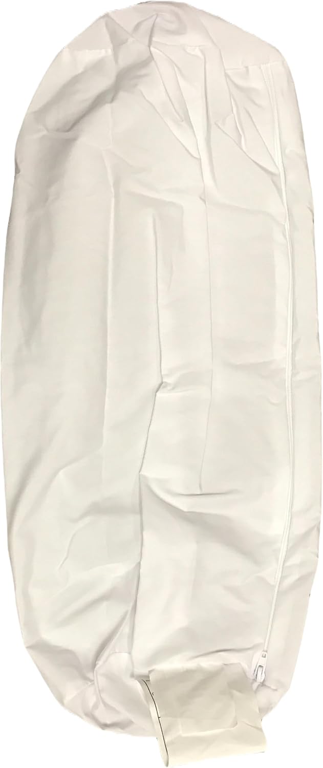 Jackson Roll Zip on Pillowcase (Pillow case only, Does not Include The Pillow) (Dark Blue Polyester)