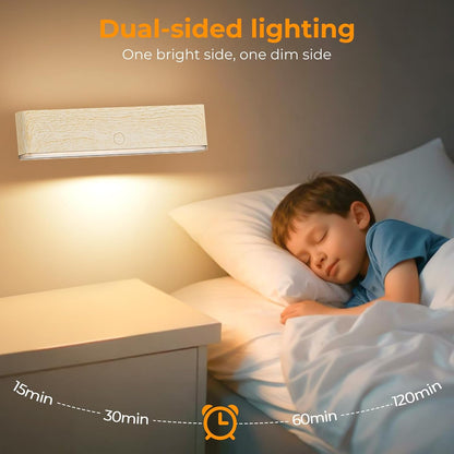 MOITA Battery Operated Wall Sconce Set of 2 Wireless Wall Lamp with Remote Control & Touch Control Rechargeable LED Wall Lights 3 Color Temperatures 360° Rotatable for Bedroom Living Room Black