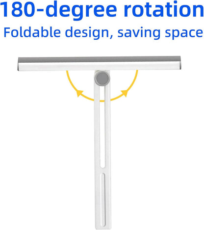 Small Squeegee,Shower Squeegee for Glass Doors,Bathroom Squeegee for Shower Glass,Window Cleaning