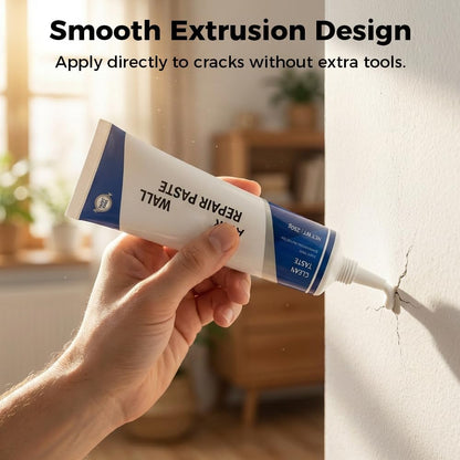 Efficient Drywall Repair Kit with Scraper, 2026 New Quick Drying Wall Mending Agent, Multi-Functional Wall Mending Agent Drywall Patch Paste Repair Kit for for Holes, Cracks and Nail Holes (1)