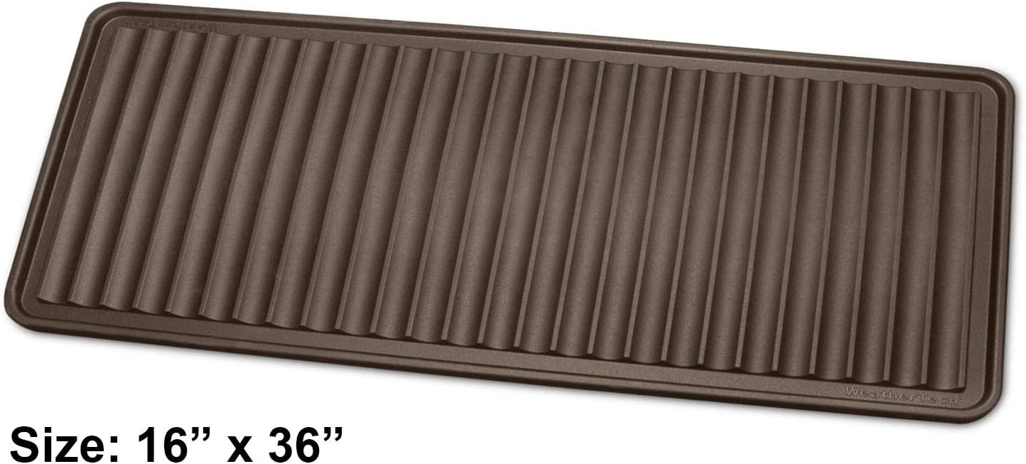 WeatherTech BootTray (16"x36") - Brown - Durable Mat for Dirty Boots and Shoes
