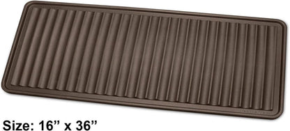 WeatherTech BootTray (16"x36") - Brown - Durable Mat for Dirty Boots and Shoes