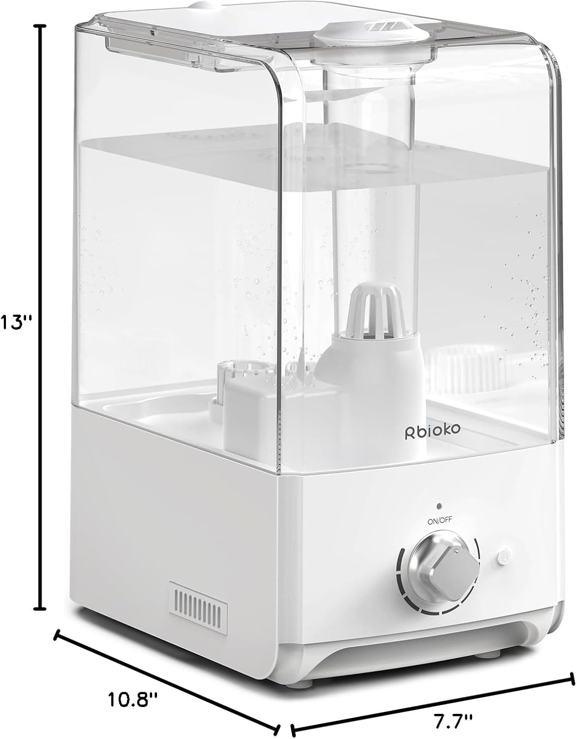 Humidifiers for Bedroom, Top Fill 6.5L Cool Mist Humidifier