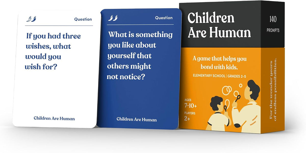 Friends are Human Conversation Cards for Friendship and Bonding, 140 Cards
