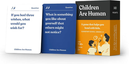 Friends are Human Conversation Cards for Friendship and Bonding, 140 Cards