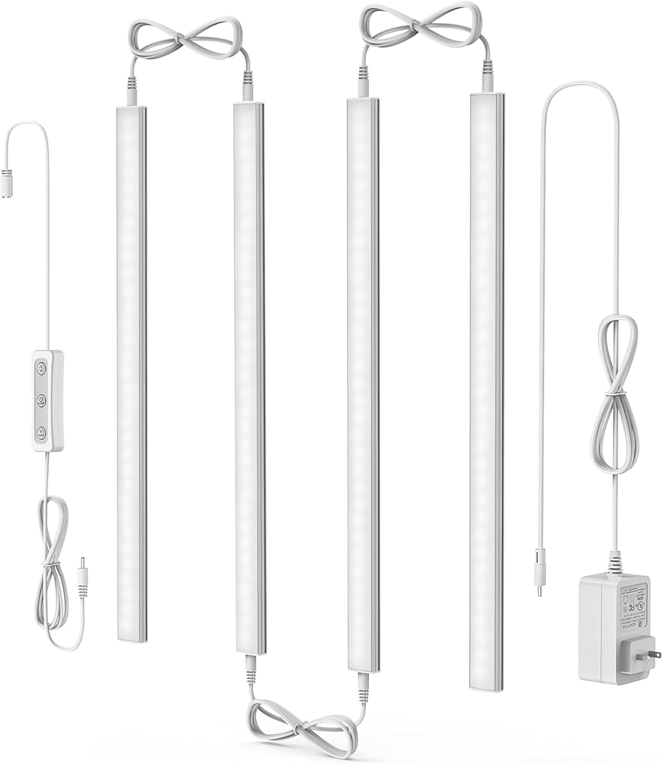 Motion Sensor Cabinet Lighting, 4500K Daylight, 3 Pack 12 inch Linkable