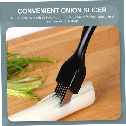Cabilock Onion Garlic Chopper Kitchen Onion Cutter Scallion Supply Vegetable Slicer Chopper