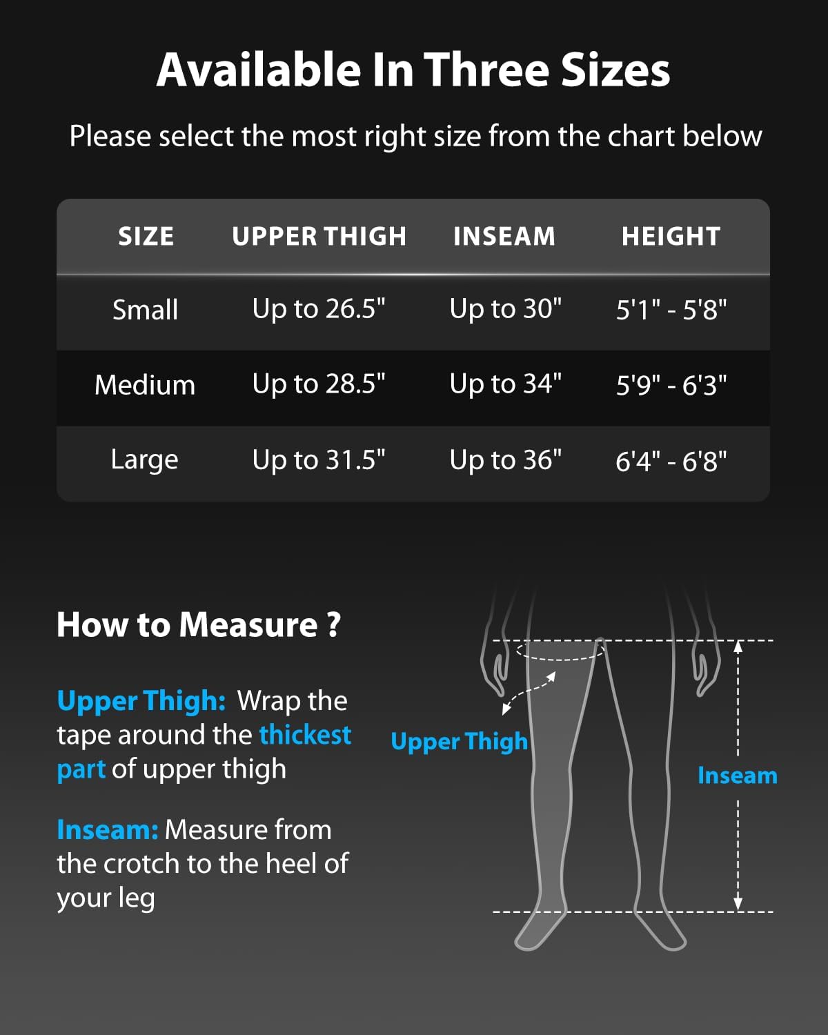 FIT KING Air Compression Leg Massager Recovery System Cordless M | FSA-HSA, Professional Compression Boots, Leg Compression, Sequential Compression Therapy, Fast Athlete Recovery & Circulation