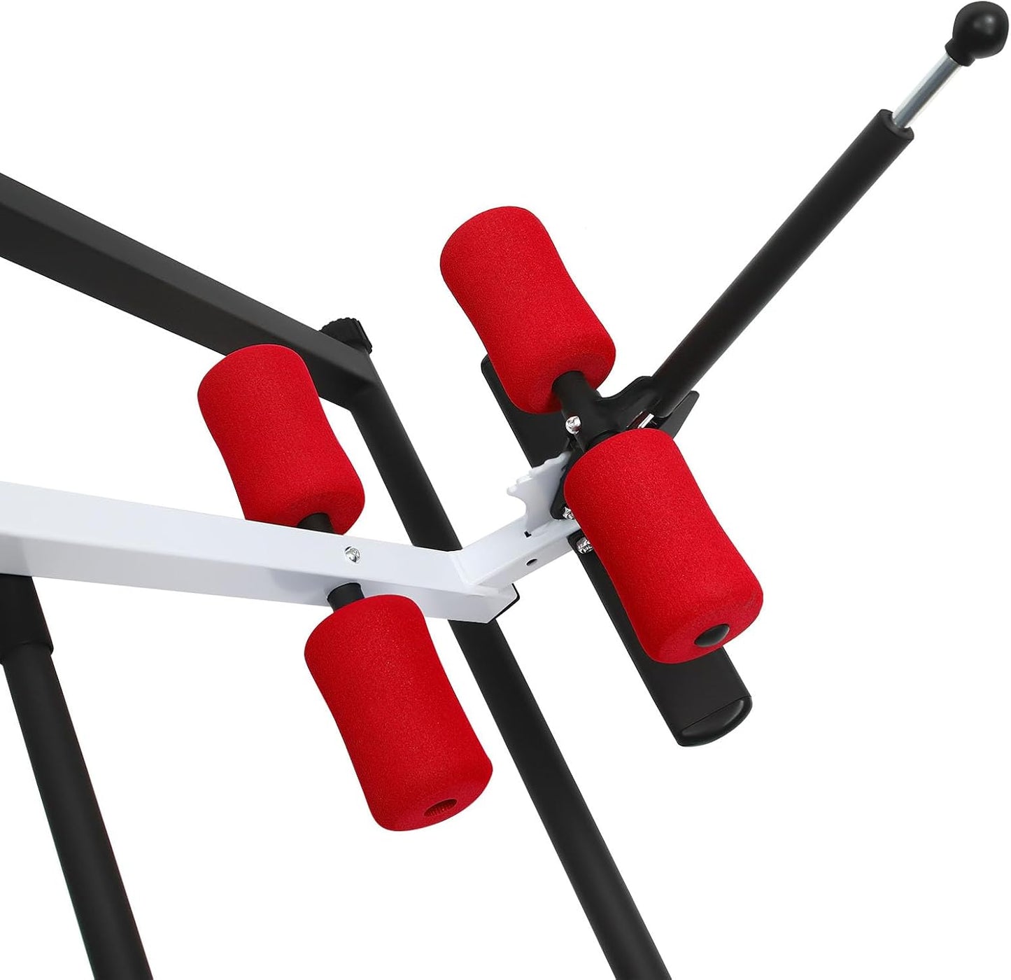 Inversion Table for Back Pain Relief, 330.7lbs Capacity Heavy Duty Inversion Teeter Table with Adjustable Safety Belt & Headrest, Home Back Stretcher Decompression Equipment