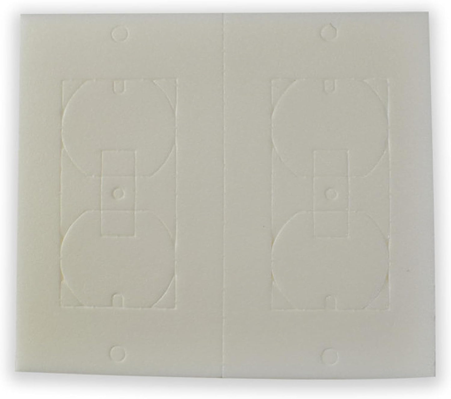 Outlet Gasket SWTCHOUTSL-UNV-CS White 1000-Piece Bulk Pack Foam Insulation for Wall Switch Plate Cover for Home Improvement, Switch Plate Insulator, Outlet Insulator, and Draft Sealer