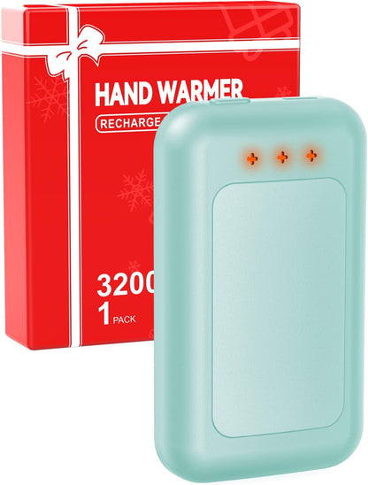 Electric Hand Warmers Rechargeable, Rechargeable Hand Warmer, Portable Hand Warmer for Outdoor Camping Hunting Golf Accessories, Gifts for Women Men
