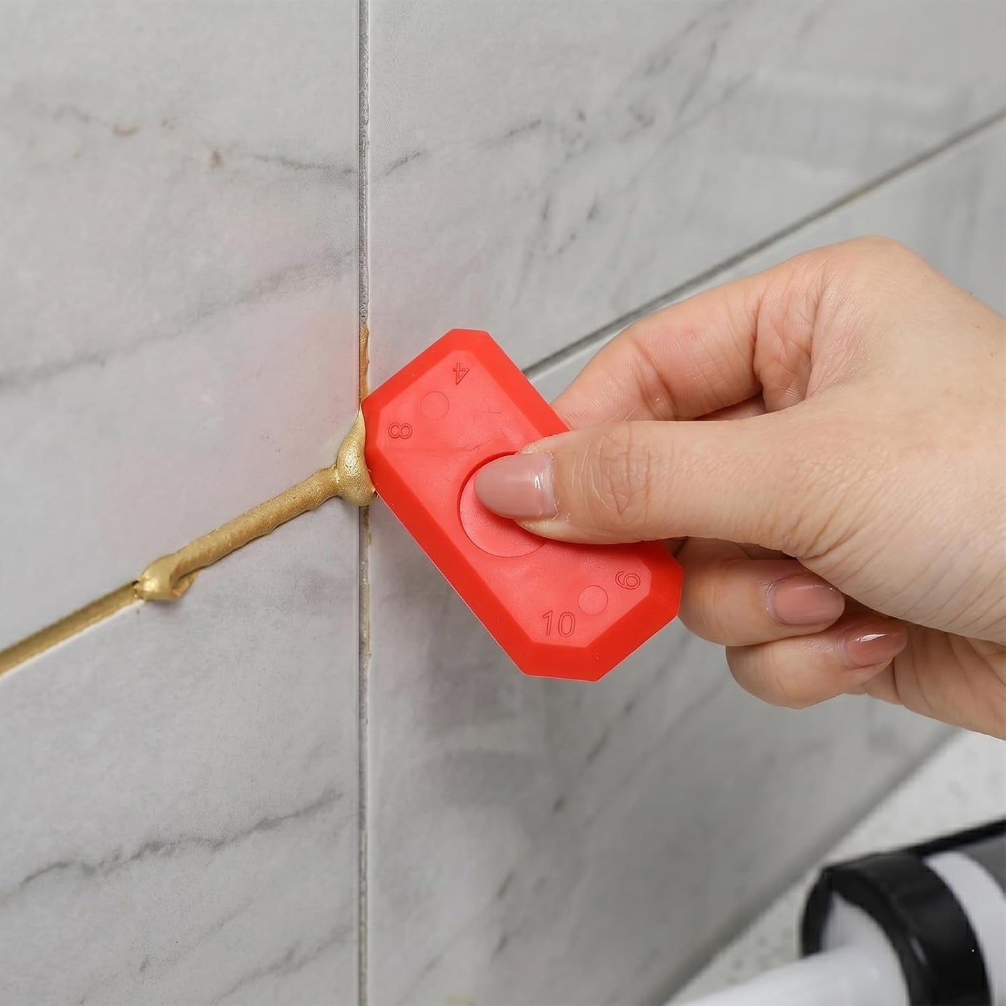 10 Pcs Silicone Caulking Tool Set Sealant Finishing Tool Caulking Kit Sealant Grout Tools Caulk Remover Tools Multi-Edge Sealants Applicator Portable Sealants Scraper