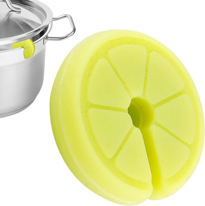 Pot Lid Lifter Heat Resistant Spill Proof Silicone Holder | Pot Lid Overflow Stopper for Soup Cooking Stewing Simmering