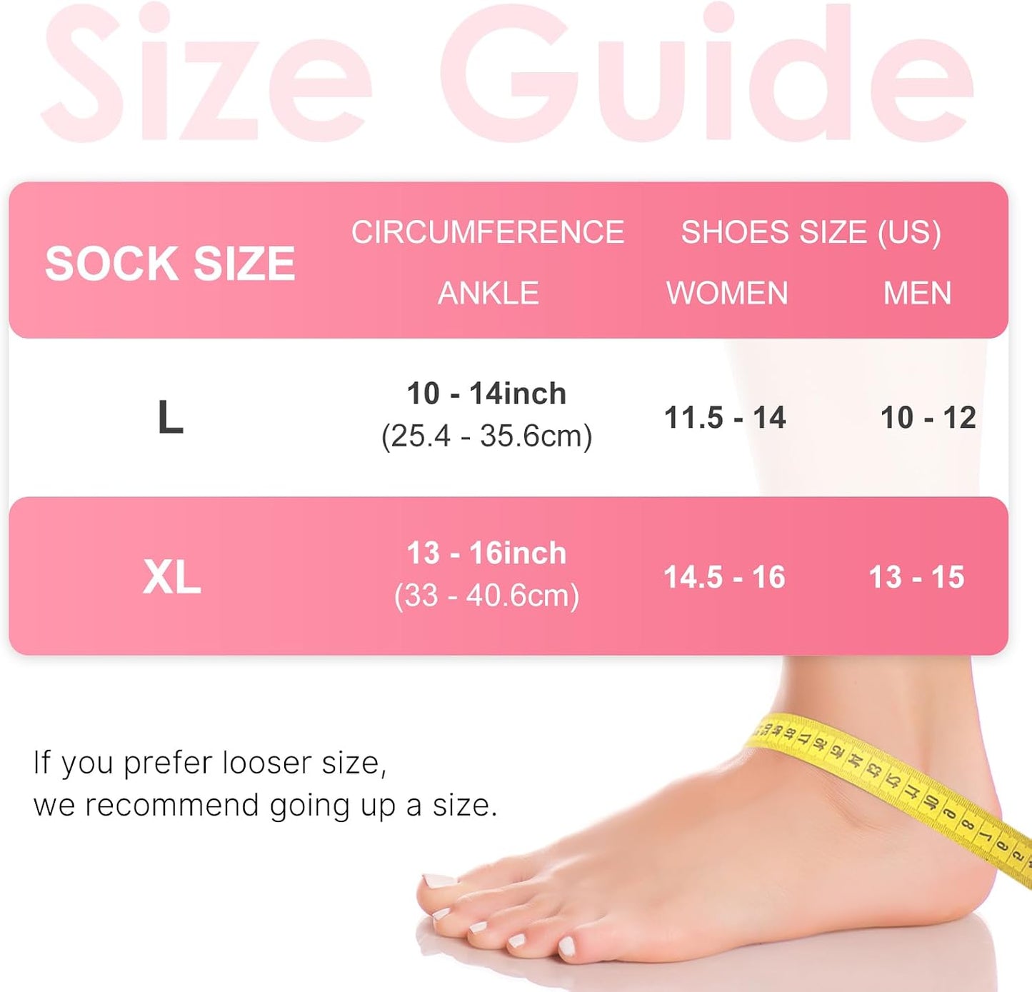 ComfiTECH Ankle Ice Pack Wrap, Large Opening for Foot & Heel, L, Pink | Pliable After Frozen, Eases Ankle Sprains, Heel Soreness & Foot Swelling