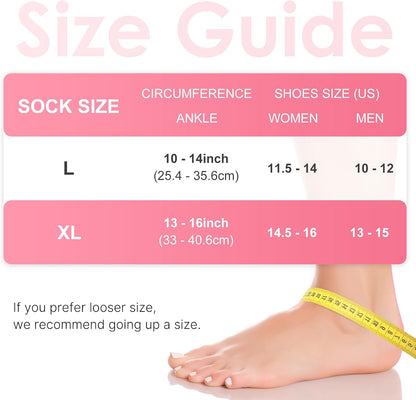 ComfiTECH Ankle Ice Pack Wrap, Large Opening for Foot & Heel, L, Pink | Pliable After Frozen, Eases Ankle Sprains, Heel Soreness & Foot Swelling
