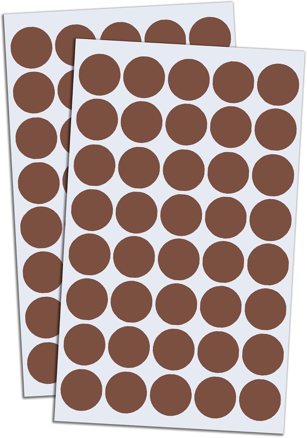 2000 Pack, 3/4" Round Colored Dot Stickers Labels - 10 Colors