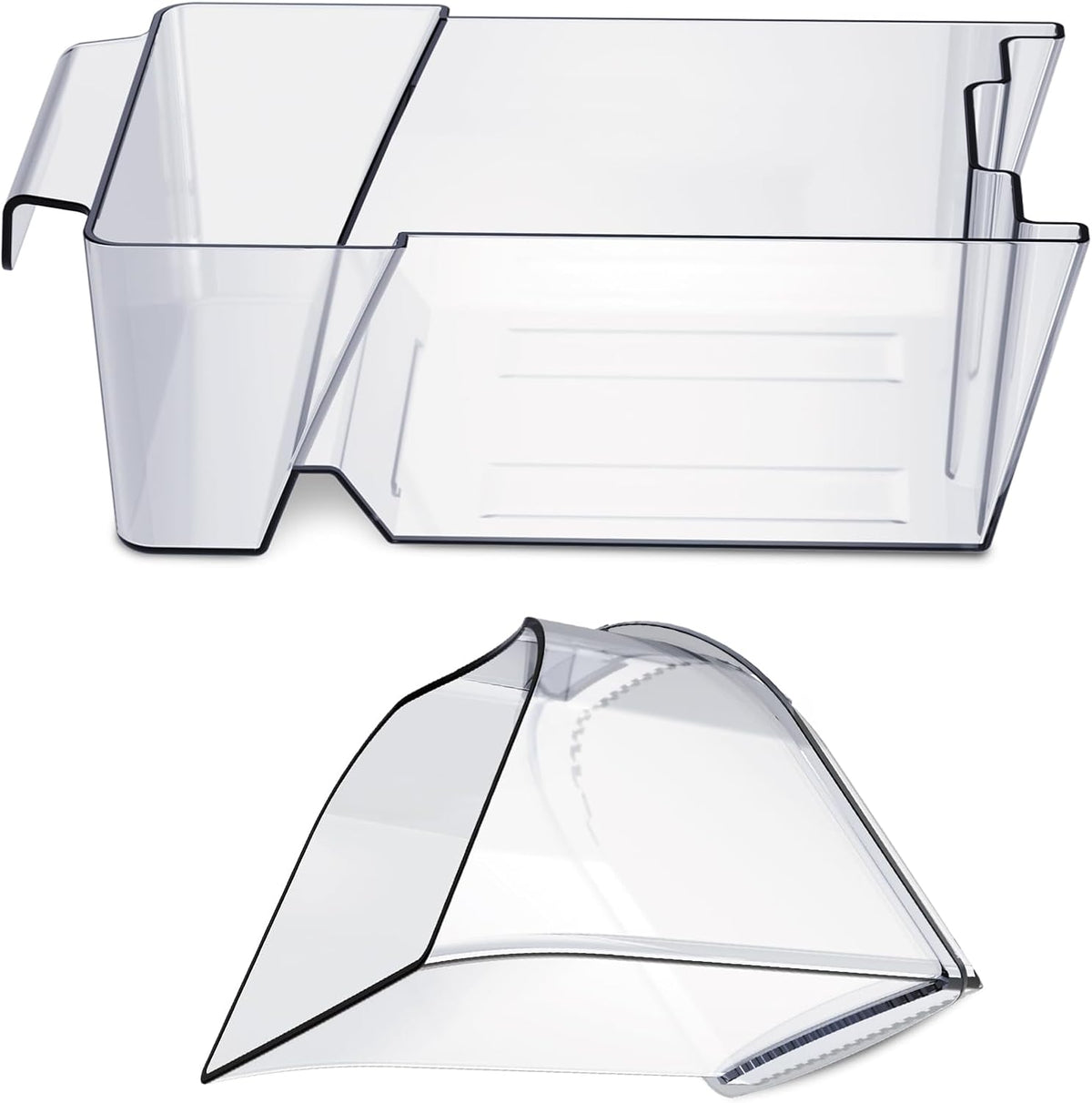 Food Storage Container & Food Chute Accessories Set for ONCE FOR ALL Safe Mandoline Slicer PRO
