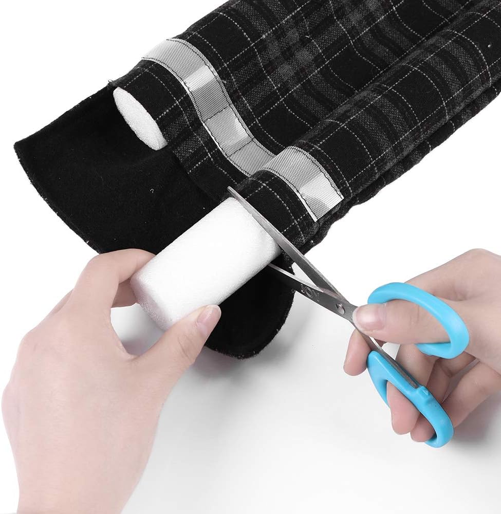 36 Inch Under Door Stopper, Door Noise Blocker | Double Sided Door Stopper, Machine-Washable