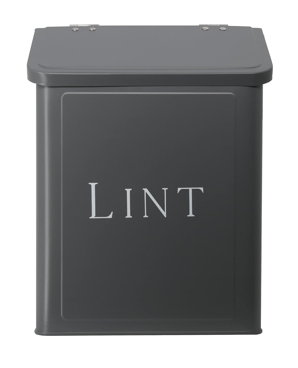 Magnetic Lint Bin, 2.5L Capacity, Stormy Gray, Wall Mounted, Satisfaction Guarantee