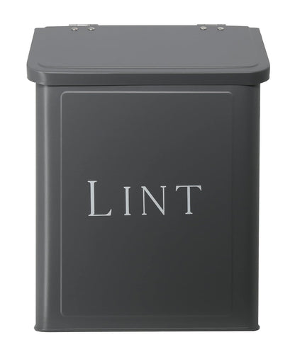 Magnetic Lint Bin, 2.5L Capacity, Stormy Gray, Wall Mounted, Satisfaction Guarantee