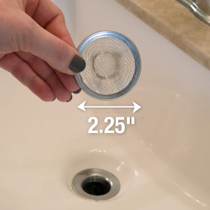 Danco Lavatory Sink Mesh Strainer, 2 in, Stainless Steel (88820)