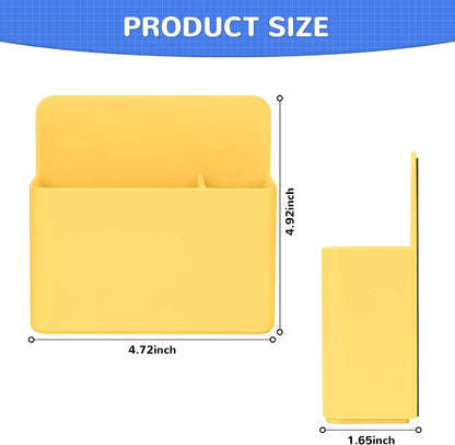 Magnetic Dry Erase Marker Holder - Multi-Surface Pen & Marker Holder for Fridge, Whiteboard, Locker - School, Office, Home - 1 Pack, Black