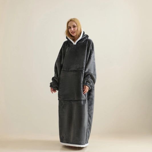 Wearable Blanket Sweatshirt - Warm and Cozy Giant Blankets Hoodie