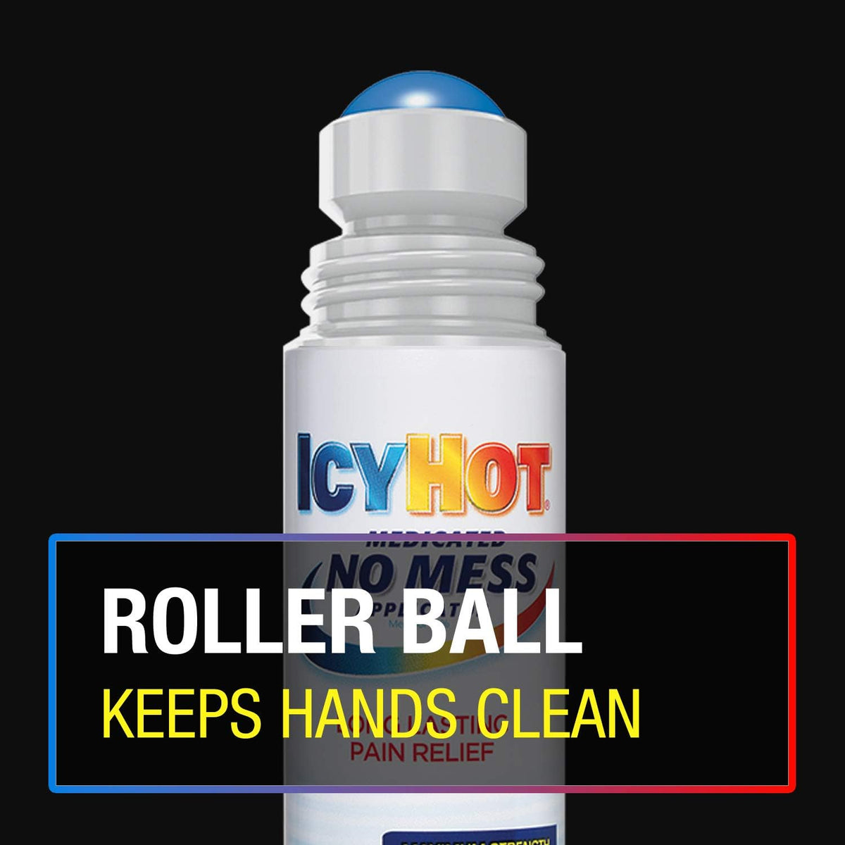 Icy Hot Original Pain Relief, Nighttime Recovery, Roll-On, Lavender, 2 oz.