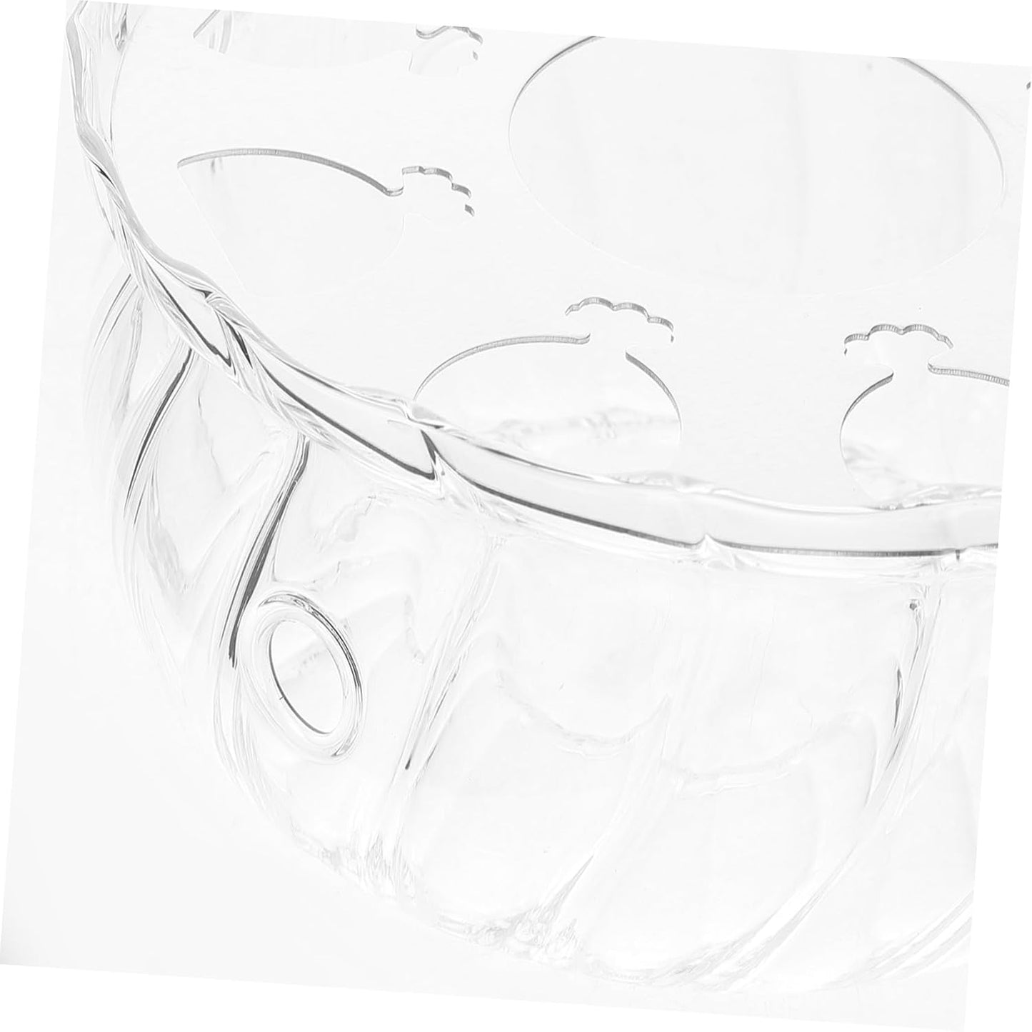 Garneck Glass Teapot Warmer Elegant Heat Base for Teapot and Tealight Glass Candle Warmer for Tea and Versatile Kitchen Accessory for Beverages