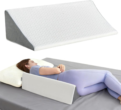 Vekkia Lumbar Support Pillow for Recliner, Ergonomic Back Support for Couch | Backrest Pillow, Improve Posture, Relieve Back Pain for Long Sitting & Elderly, for Armchair & Sofa, Removable Cover,Brown