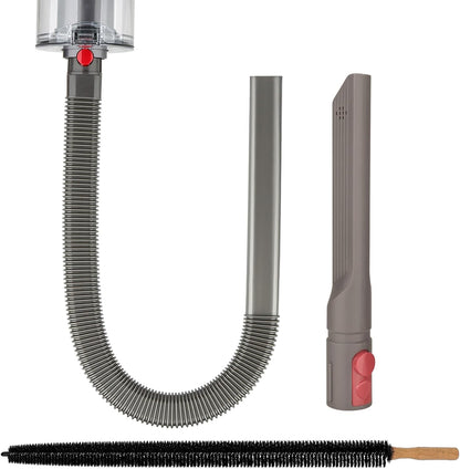 Dryer Vent Lint Vacuum Atttachments and Crevice Tool for Dyson | Gen 5 V15 V15s V12 V11 V10 V9 V8 V7 Detect Outsize Slim Absolute Cyclone Vacuum Dryer Lint Flexible Remove Tool Cleaner Kit