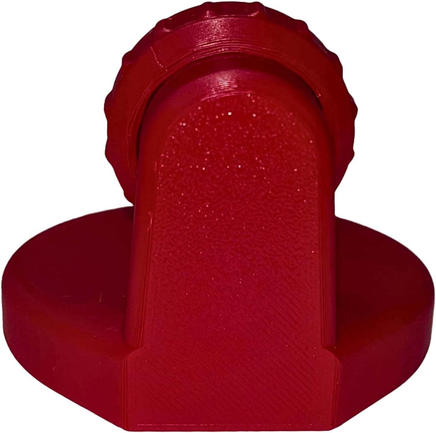 Laundry Detergent Cap Holder with Drip Return – No-Mess Cup Rest for Large Detergent Bottles – Saves Detergent & Money (RED - Arm & Hammer, Persil, Purex, Xtra)